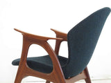 Sculptural Mid-Century Danish Lounge Chairs