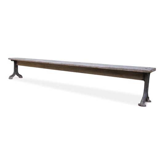 Wood And Iron Bench
