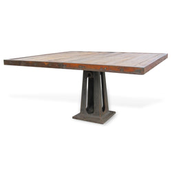 Industrial Iron & Wood Table