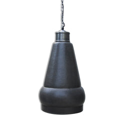 Black Cone Industrial Pendant