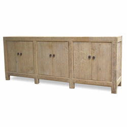 Six Door Light Wood Cabinet