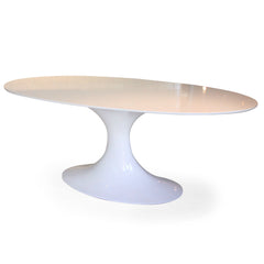 White Resin Table